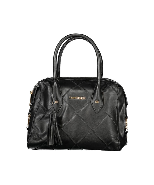 Laura Biagiotti Black PVC Women Handbag