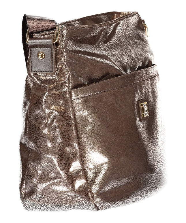 Laura Biagiotti Bronze Polyester Women Handbag