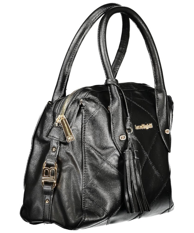 Laura Biagiotti Black PVC Women Handbag