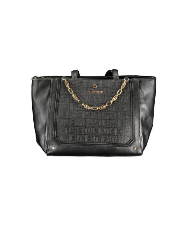 Laura Biagiotti Black PVC Women Handbag