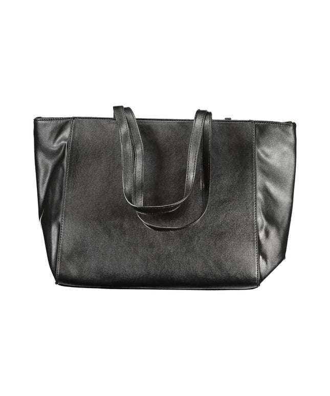 Laura Biagiotti Black PVC Women Handbag