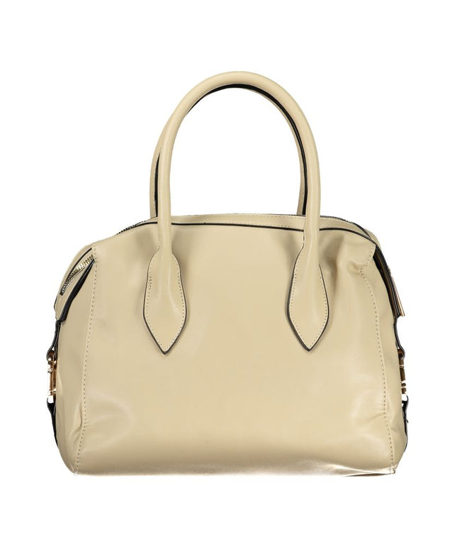 Laura Biagiotti Beige PVC Women Handbag