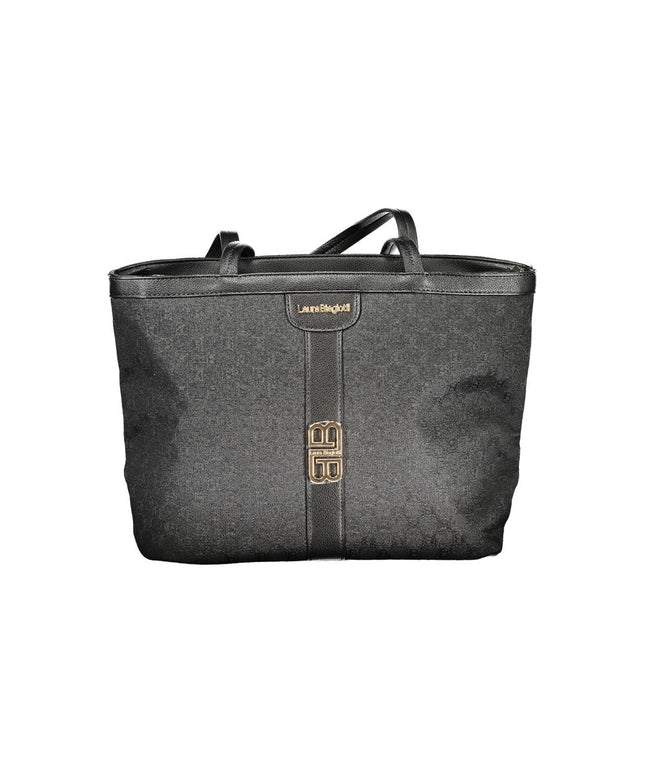 Laura Biagiotti Black Polyester Women Handbag