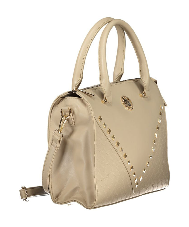 Laura Biagiotti Beige PVC Women Handbag