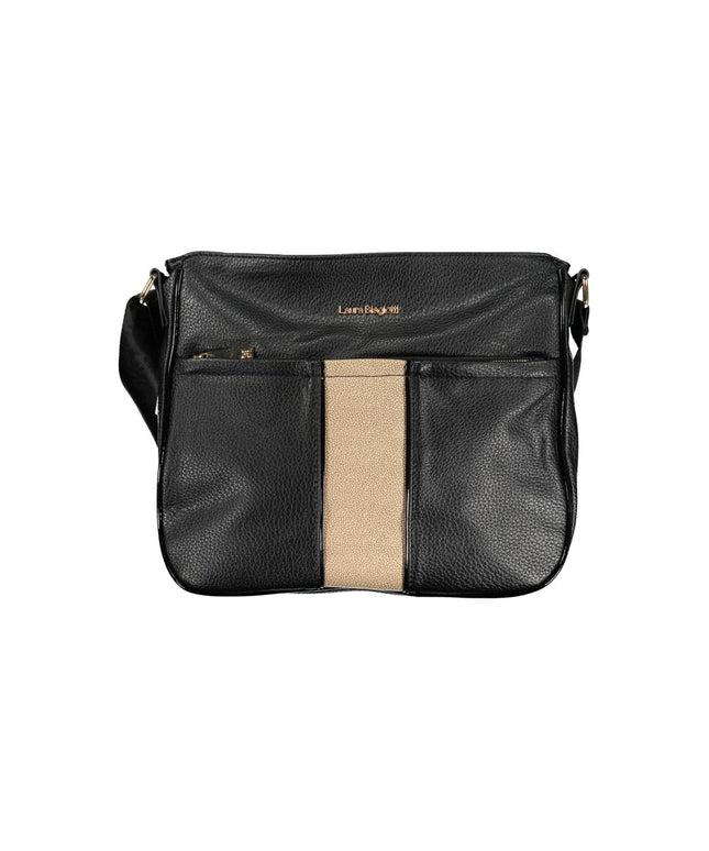 Laura Biagiotti Black PVC Women Handbag