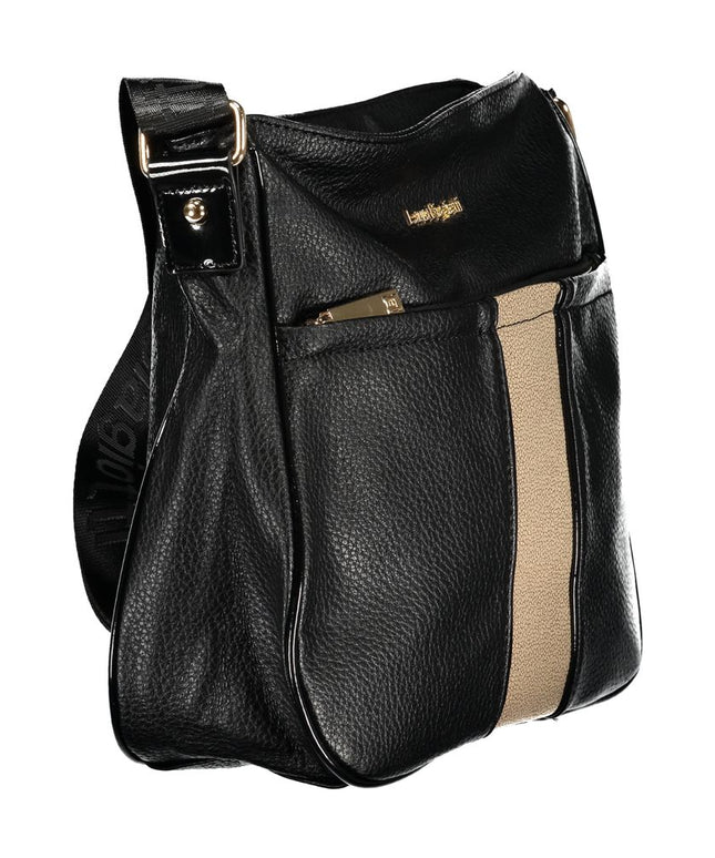 Laura Biagiotti Black PVC Women Handbag