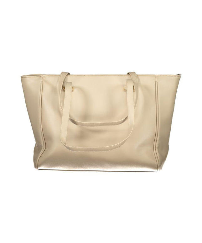 Laura Biagiotti Beige PVC Women Handbag