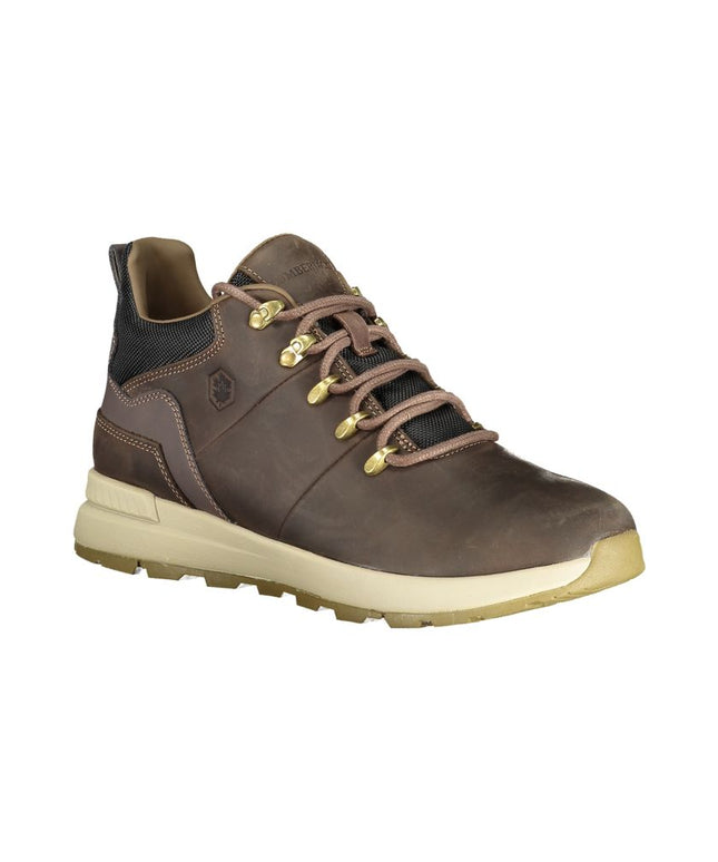 Lumberjack Brown Leather Men Boot