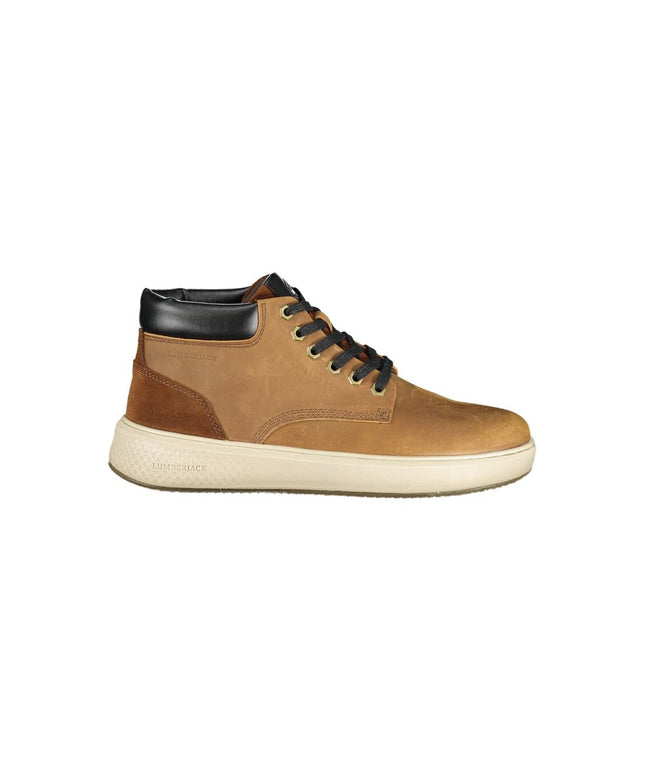 Lumberjack Brown Leather Men Boot
