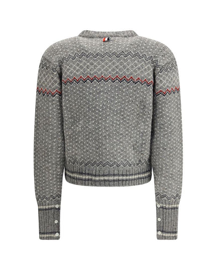 Thom Browne Wool and Mohair Cardigan