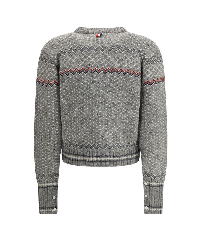 Thom Browne Wool and Mohair Cardigan