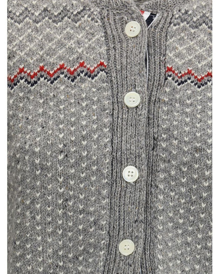 Thom Browne Wool and Mohair Cardigan