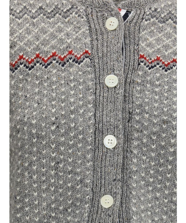 Thom Browne Wool and Mohair Cardigan