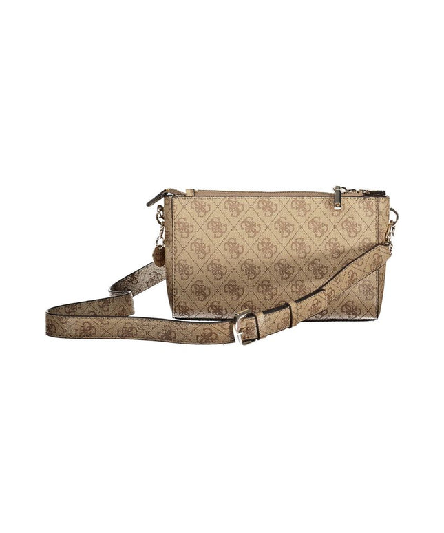 Guess Jeans Beige Polyethylene Handbag