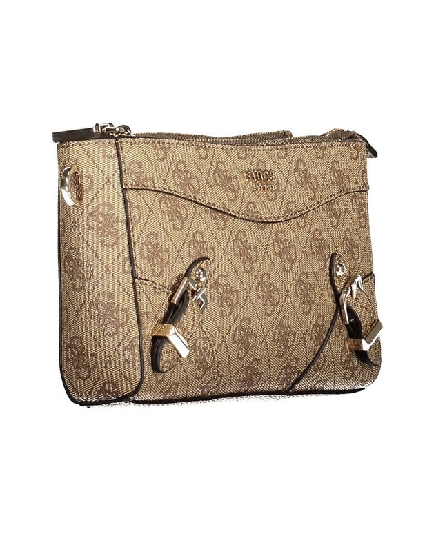 Guess Jeans Beige Polyethylene Handbag
