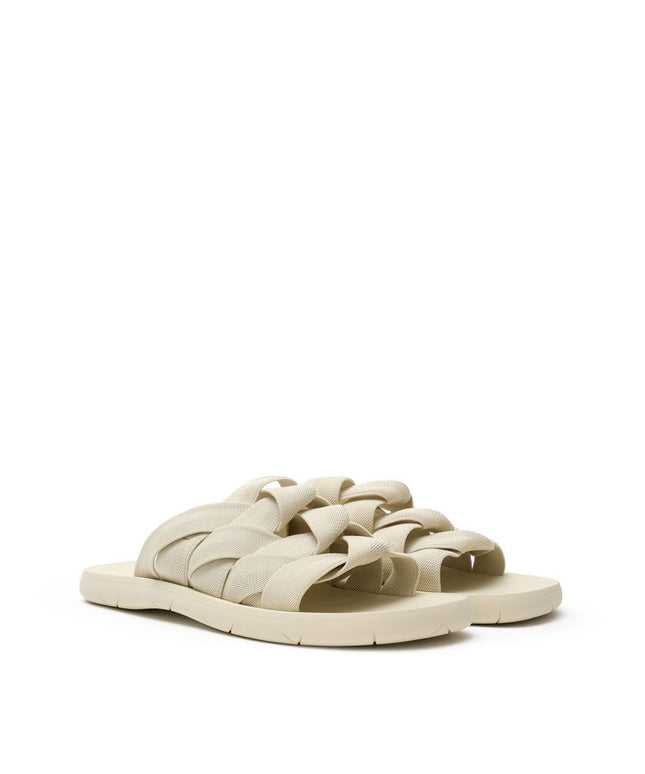 Bottega Veneta Beige Fabric Slipper