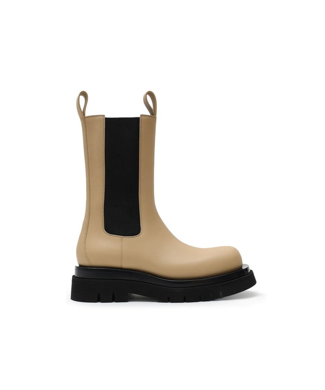 Bottega Veneta Beige Leather Boot