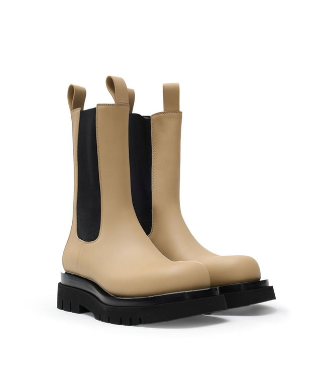 Bottega Veneta Beige Leather Boot