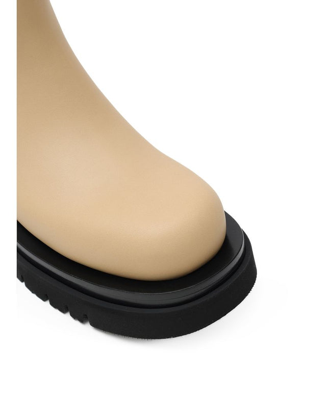 Bottega Veneta Beige Leather Boot