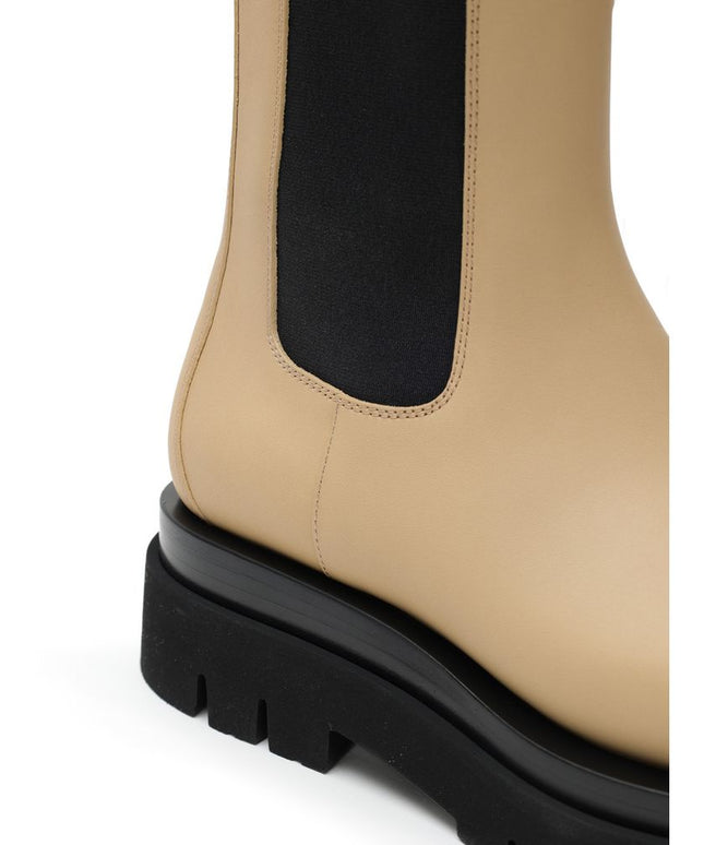 Bottega Veneta Beige Leather Boot