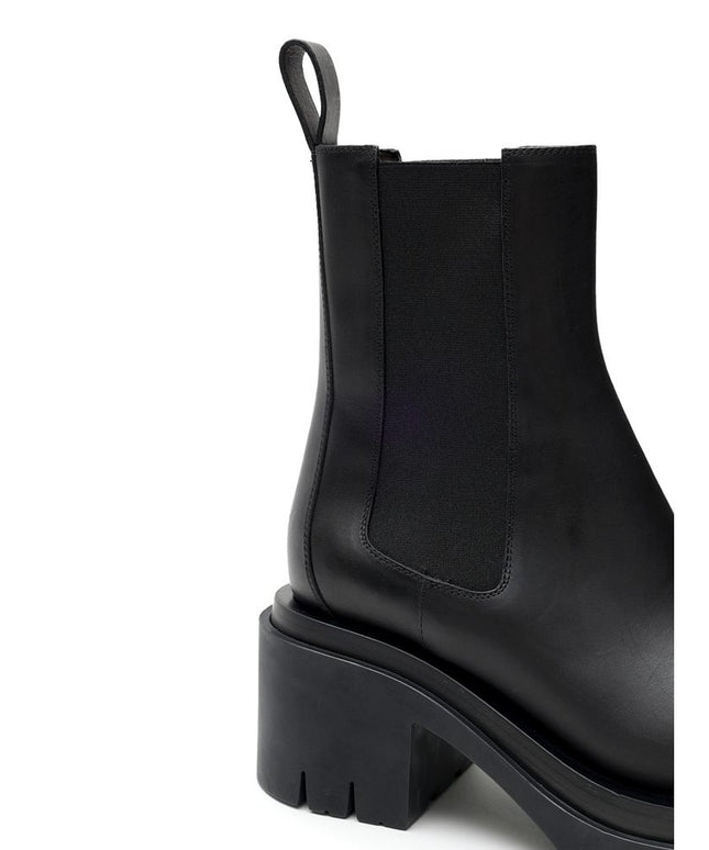 Bottega Veneta Black Leather Boot