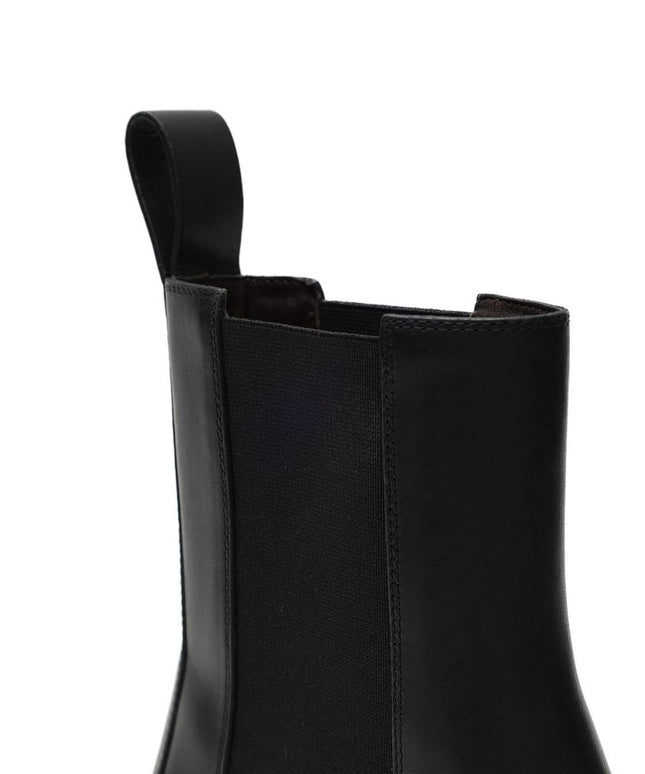 Bottega Veneta Black Leather Boot