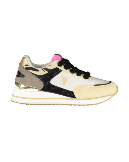 U.S. POLO ASSN. Beige Polyester Sneaker