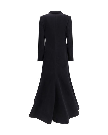 Balenciaga Oversized Godet double-breasted Coat