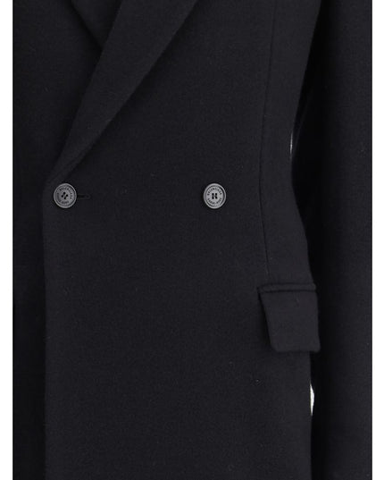 Balenciaga Oversized Godet double-breasted Coat