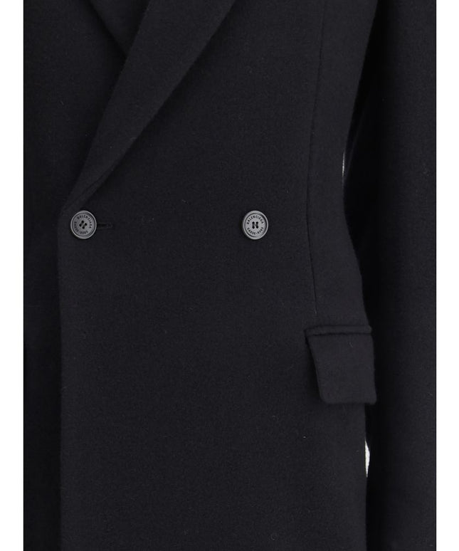 Balenciaga Oversized Godet double-breasted Coat