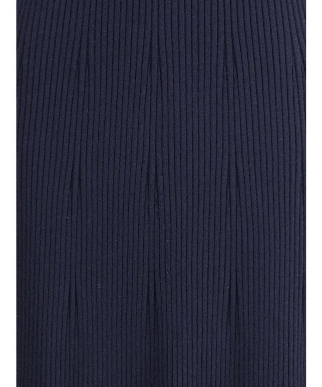 SA SU PHI Ribbed Cashmere Silk Sleeveless Long Dress