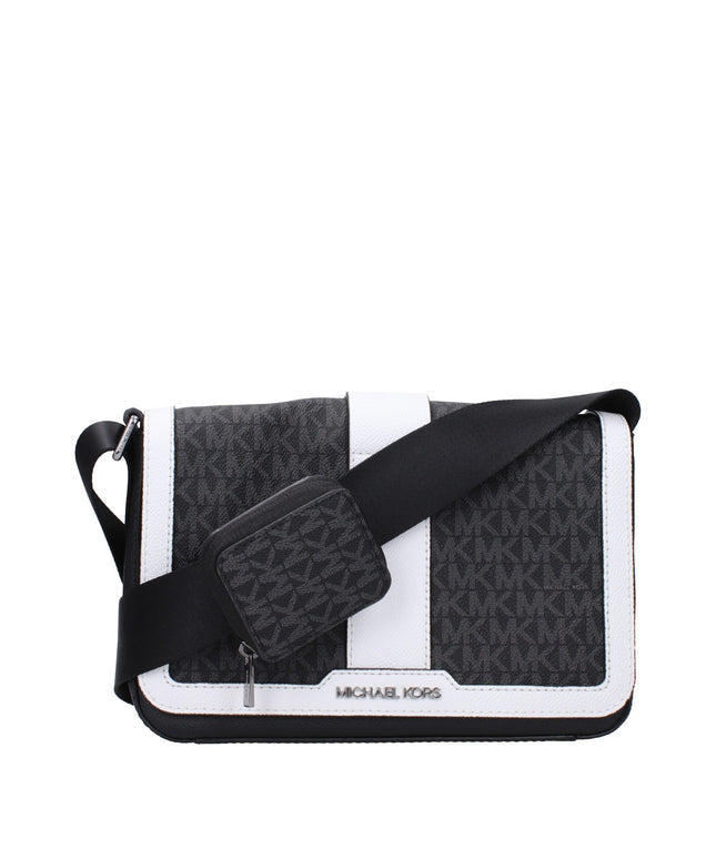 Michael Kors Black Fabric Crossbody Bags