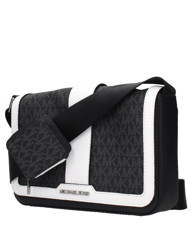 Michael Kors Black Fabric Crossbody Bags