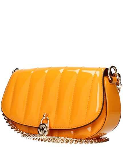 Michael Kors Orange Leather Crossbody Bags