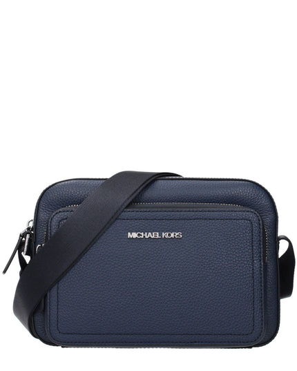 Michael Kors Blue Leather Crossbody Bags