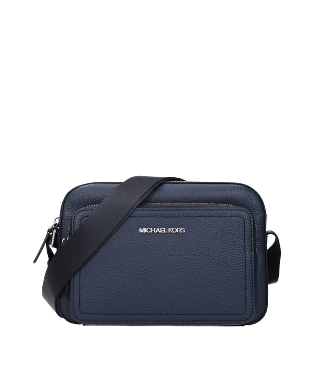 Michael Kors Blue Leather Crossbody Bags
