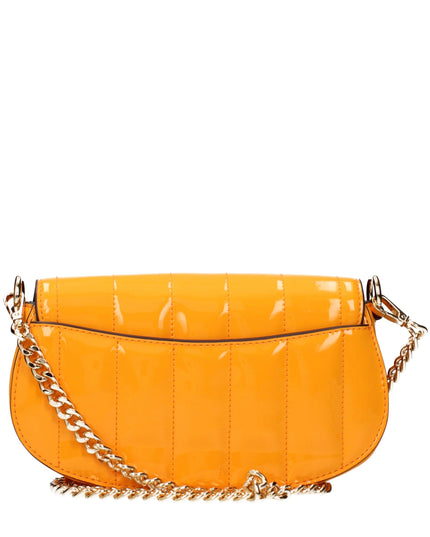 Michael Kors Orange Leather Crossbody Bags