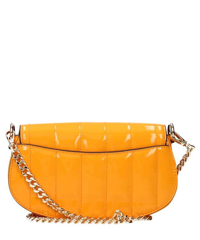 Michael Kors Orange Leather Crossbody Bags