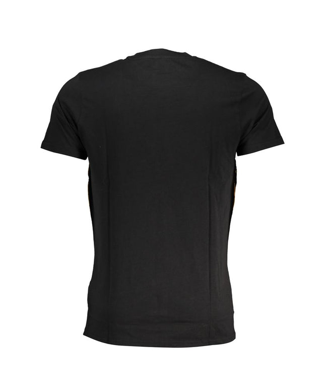 Cavalli Class Black Cotton T-Shirt