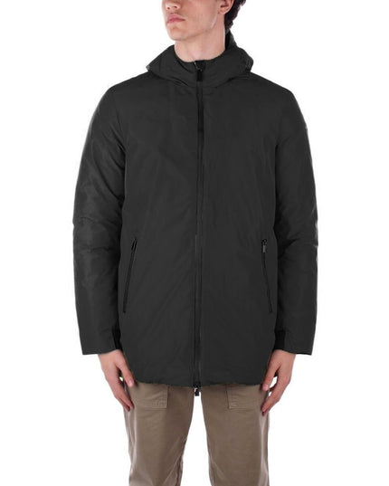 Suns Black Polyester Jackets & Coat
