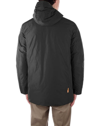 Suns Black Polyester Jackets & Coat