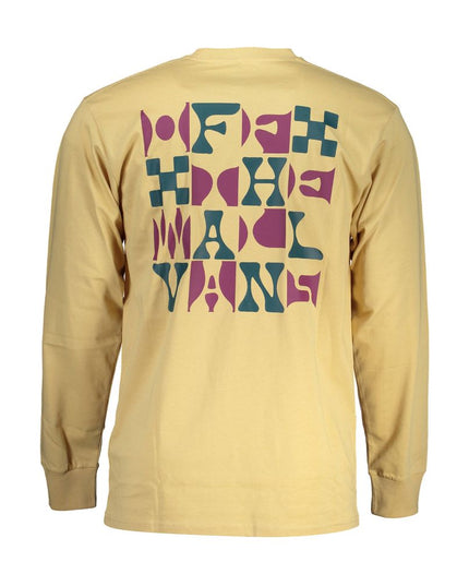 Vans Beige Cotton T-Shirt