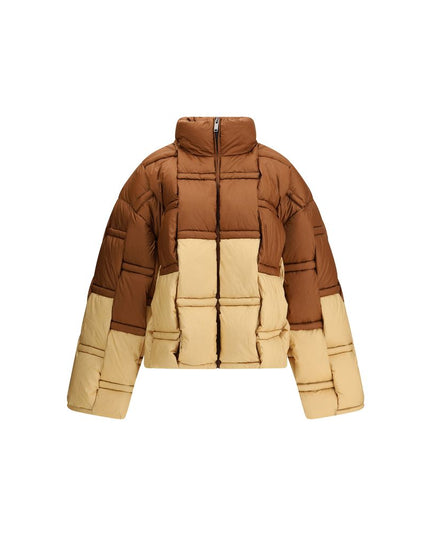 RAXXY Zip-up bicolor Down Jacket