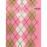 Miu Miu Cashmere zip Polo