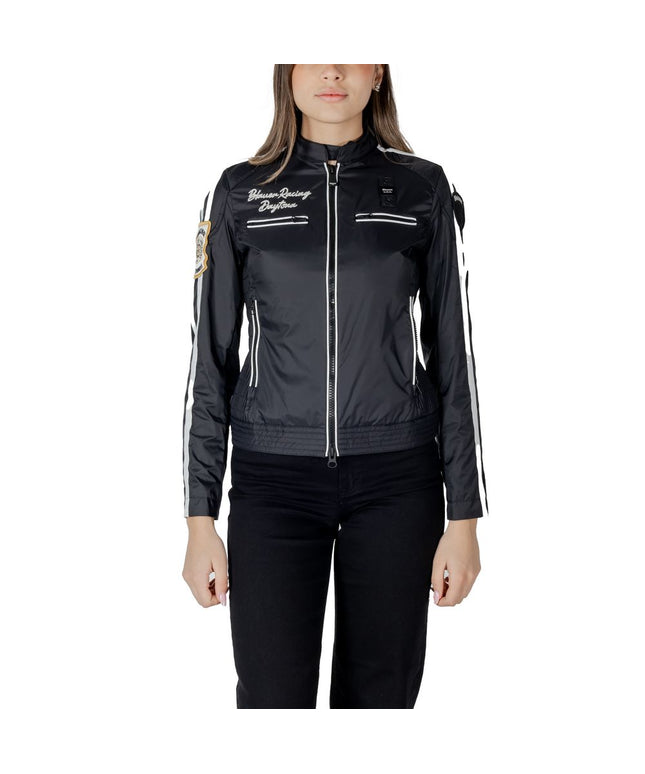 Blauer Black Polyamide Jackets & Coat
