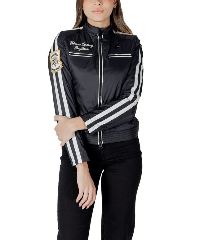 Blauer Black Polyamide Jackets & Coat
