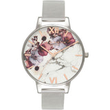 Olivia Burton Silver Stainless Steel Watch