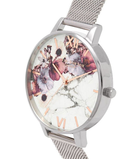 Olivia Burton Silver Stainless Steel Watch