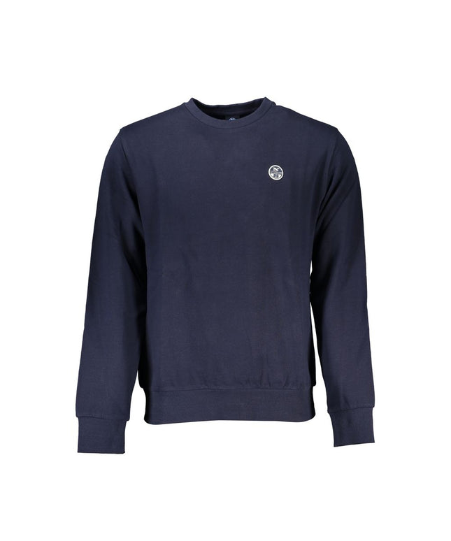 North Sails Blue Cotton Sweatshirt