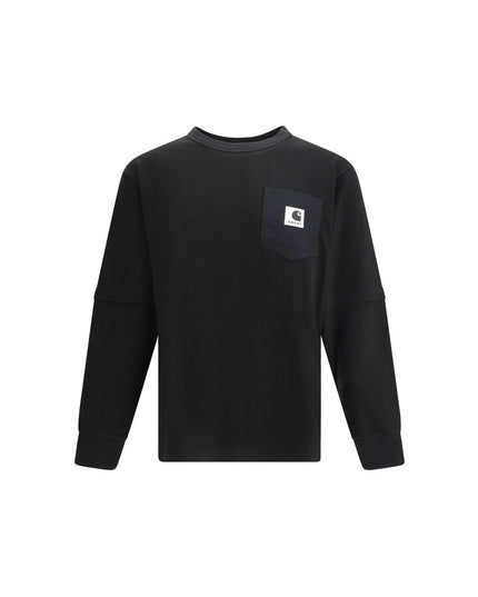 WIP Cotton Jersey L/S T-Shirt by Sacai x Carhartt